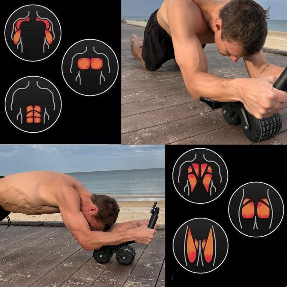XQUIPPRO Ab Roller Pro