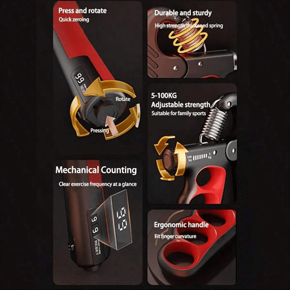 EliteGrip™ Smart Counting Hand Strengthener - Aussie Alchemy