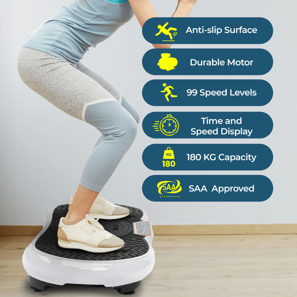 Full Body Workout Fitness Machine - Vanish Belly & Body Fat at Home! - Aussie Alchemy