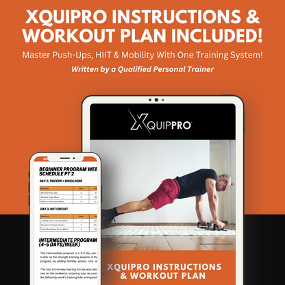 Free XQUIPPRO Workout Plan & Instructions eBook